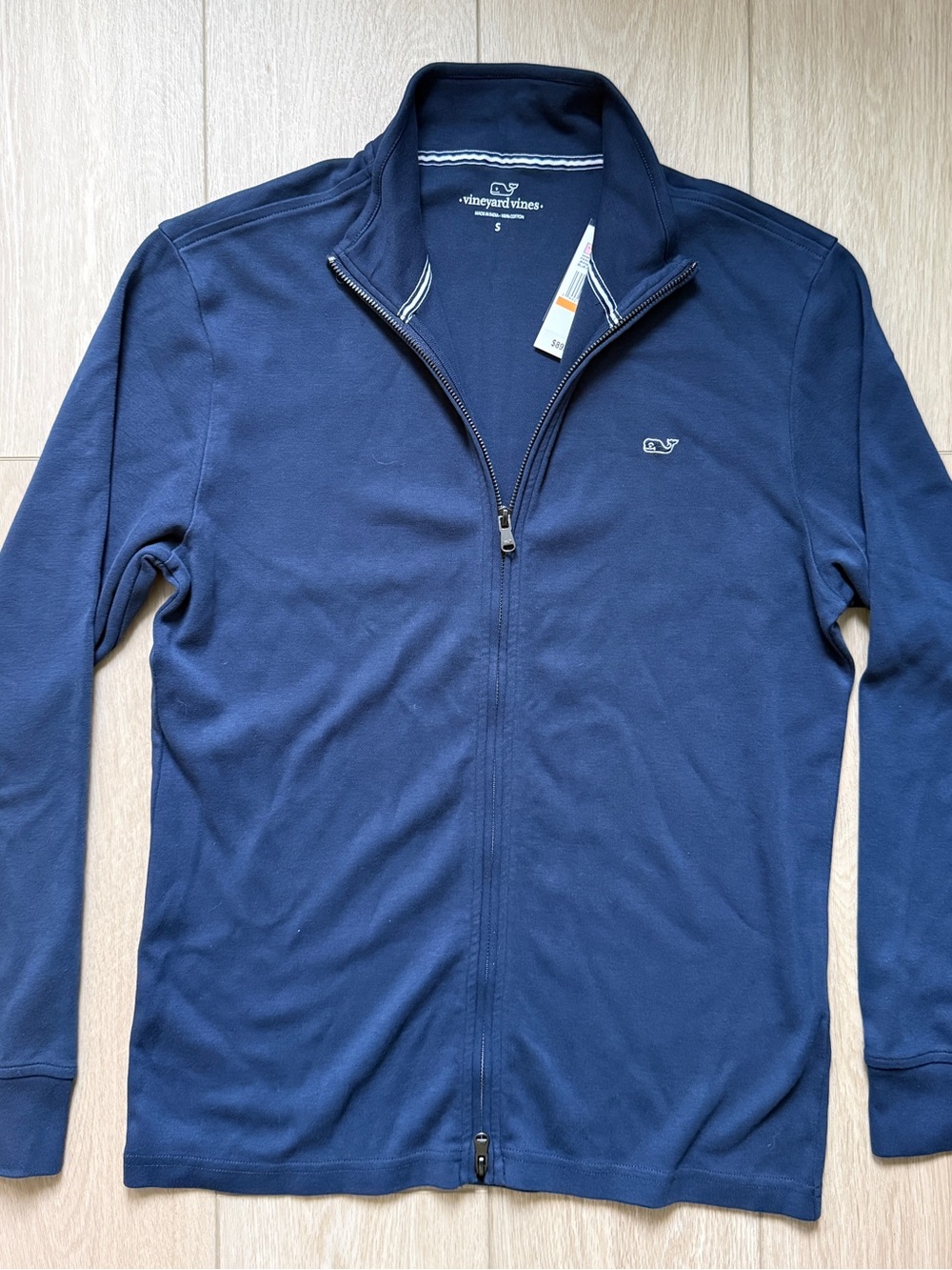 Vineyard Vines Men's Navy S Full-Zip Light Jacket NWT